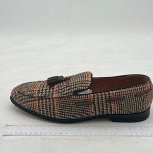 ELANROMAN Men's Loafers Tassels Penny Slip-On Luxury Wedding Shoes